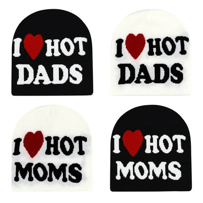 Bonnet Unisexe - I love hot moms/I love hot dads